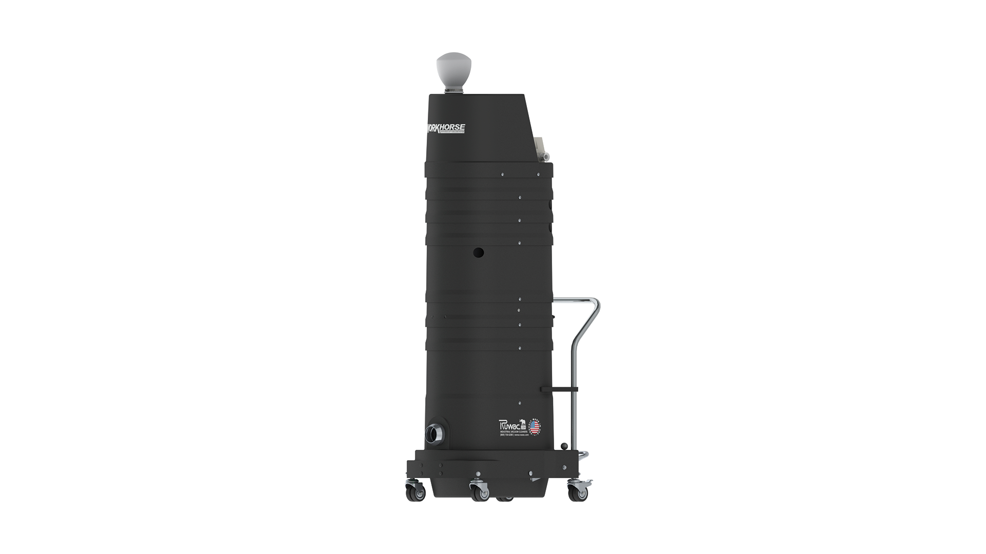 Workhorse Quiet Vacuum Series 180 - 300 CFM - Ruwac USA